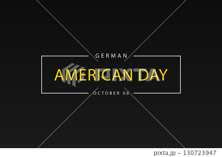 Minimalist German American Day October 6 Poster Design Minimalist German American Day October 6 Poster Design 130723947