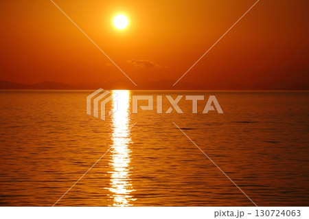 荒尾市 有明海 海岸 元旦の夕暮れ、 荒尾市 有明海 海岸 元旦の夕暮れ、 130724063