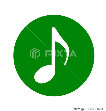 音楽の音符のアイコン 130724681