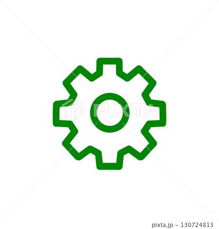 ギア（歯車）のアイコン 130724813