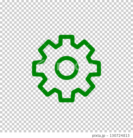 ギア（歯車）のアイコン 130724813