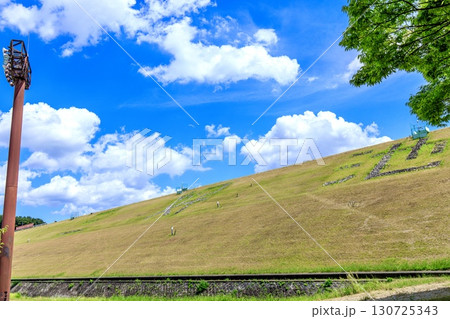 みよし市、三好池の風景 130725343
