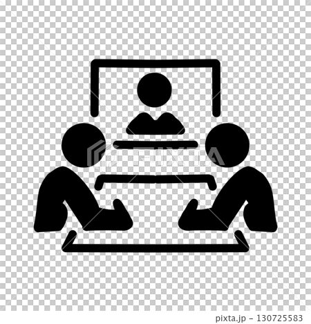 Online conference icon 130725583