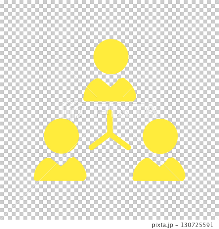 人物同士の繋がりを示すアイコン 130725591