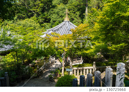 Wooden pavilion at Daisho-in Temple, Miyajima Island, Japan Wooden pavilion at Daisho-in Temple, Miyajima Island, Japan 130725668