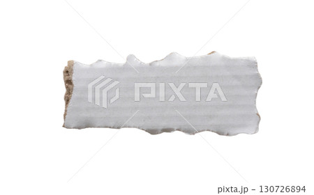 piece of white paper tear isolated on white background piece of white paper tear isolated on white background 130726894
