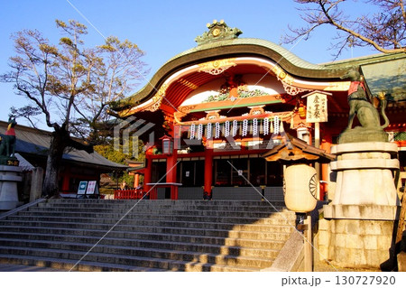 京都府 伏見稲荷大社 内拝殿 京都市伏見区深草藪之内町 2022 年 2月 京都府 伏見稲荷大社 内拝殿 京都市伏見区深草藪之内町 2022 年 2月 130727920