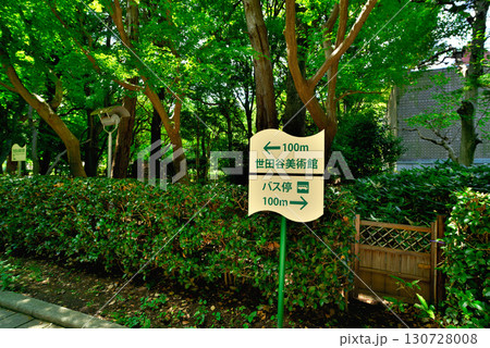 砧公園内にある世田谷美術館 130728008