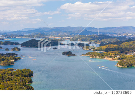 長崎県佐世保市　九十九島　展海峰 130728699
