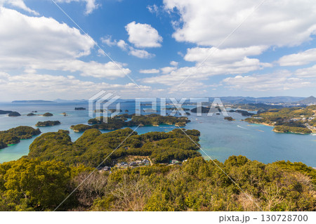 長崎県佐世保市　九十九島　展海峰 130728700
