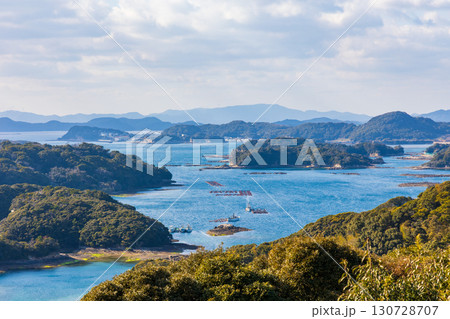 長崎県佐世保市 九十九島 船越展望所 長崎県佐世保市 九十九島 船越展望所 130728707