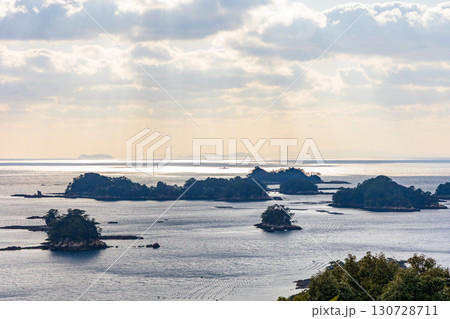 長崎県佐世保市　九十九島　船越展望所 130728711