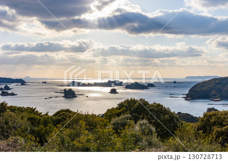 長崎県佐世保市　九十九島　船越展望所 130728713