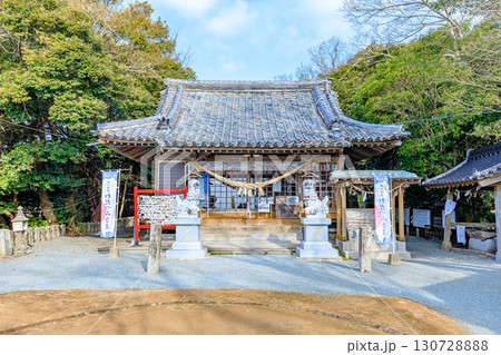 冬の永尾神社　熊本県不知火町 130728888
