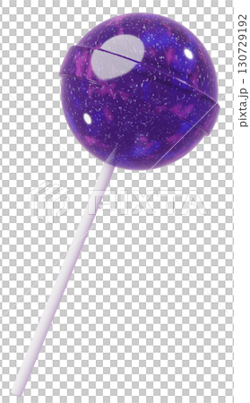 3D material_lollipop_purple 130729192
