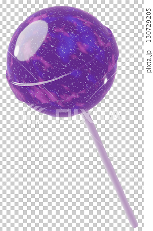 3D material_lollipop_purple 130729205