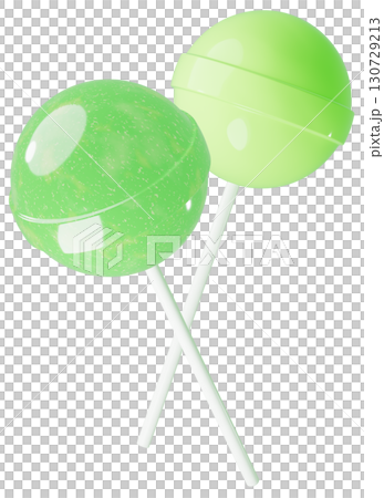 3D材質_棒棒糖_黃綠色 3D材質_棒棒糖_黃綠色 130729213