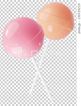 3D material_lollipop_pink 130729219