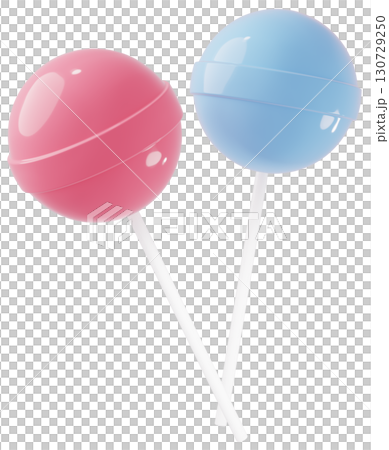3D material_lollipop_pink 130729250
