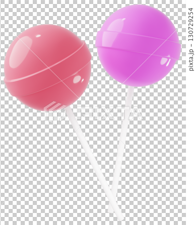 3D material_lollipop_pink 130729254