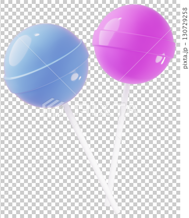 3D material_lollipop_light blue 130729258