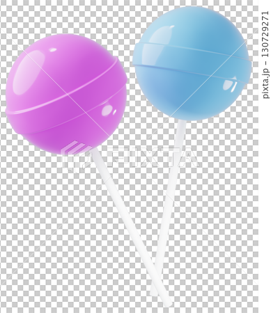 3D material_lollipop_purple 130729271
