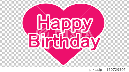 ハッピーバースデー、ロゴマーク 130729505