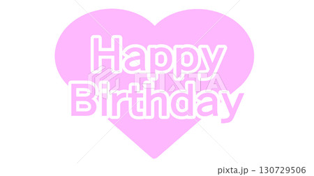ハッピーバースデー、ロゴマーク 130729506