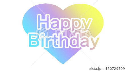 ハッピーバースデー、ロゴマーク 130729509