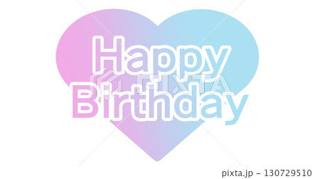 ハッピーバースデー、ロゴマーク 130729510