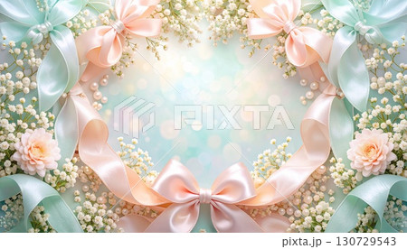 華やかなお祝い、プレゼントの背景 華やかなお祝い、プレゼントの背景 130729543