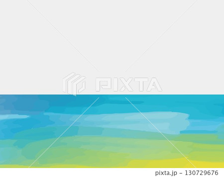 水彩絵の具フレーム 130729676