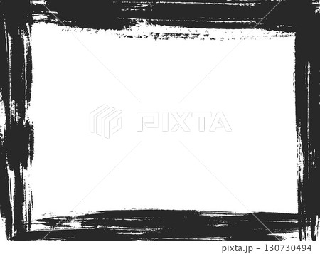 Grunge distressed frame vector graphic 130730494
