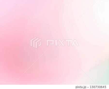 ピンクと白が優しく溶け合うフェミニンなグラデーション抽象背景 130730645
