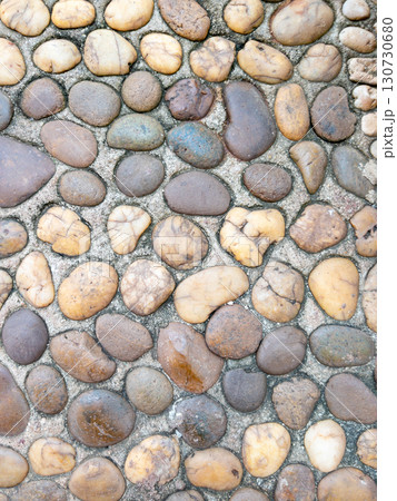Textured Stone Pavement. 130730680