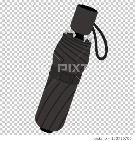 Folding umbrella illustration Folding umbrella illustration 130730706
