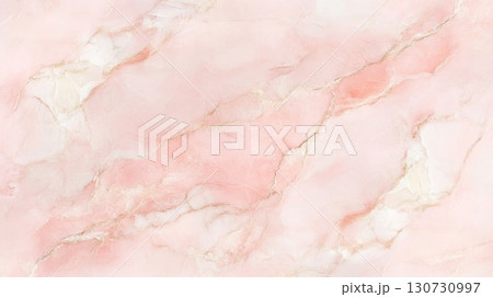 Elegant Romantic Pink Marble Texture with Delicate Veining and Soft Pastel Hues for Luxurious Decor Elegant Romantic Pink Marble Texture with Delicate Veining and Soft Pastel Hues for Luxurious Decor 130730997