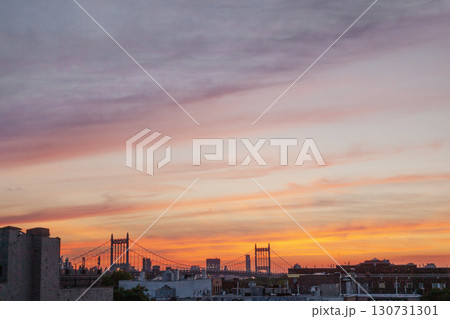 ニューヨークの夕景 ニューヨークの夕景 130731301
