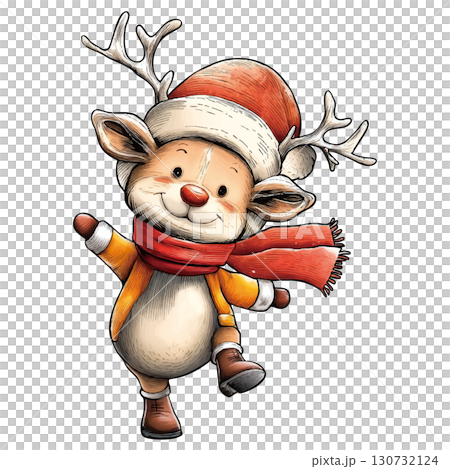 Cute Reindeer 130732124