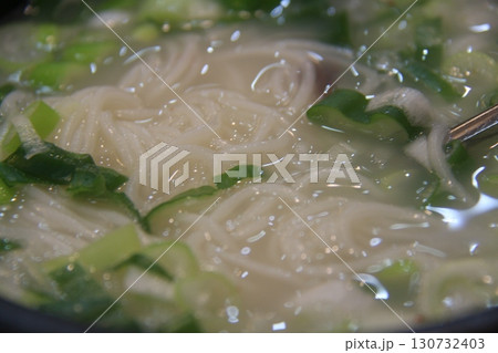 noodles with meat in soup noodles with meat in soup 130732403