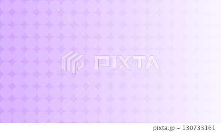 パステル紫の円形パターンとグラデーション背景 130733161