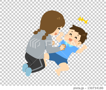 人們進行互動練習的插圖 130734180