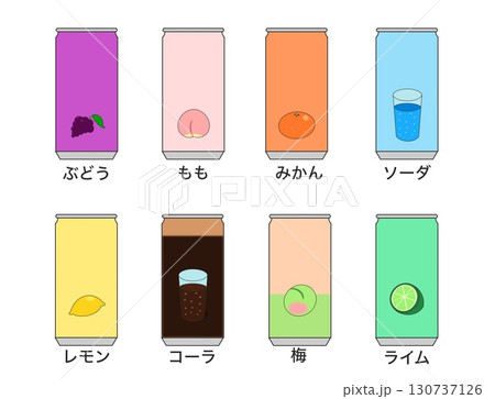 8種類の缶チューハイ 8種類の缶チューハイ 130737126