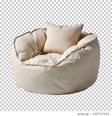Cozy Large Bean Bag Chair with Soft Fabric and Removable Pillow for Relaxation and Comfort in Any Space 130737245