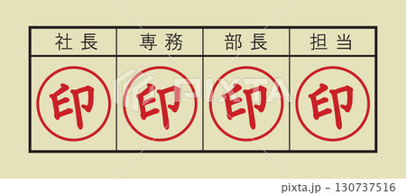 決済印	 130737516