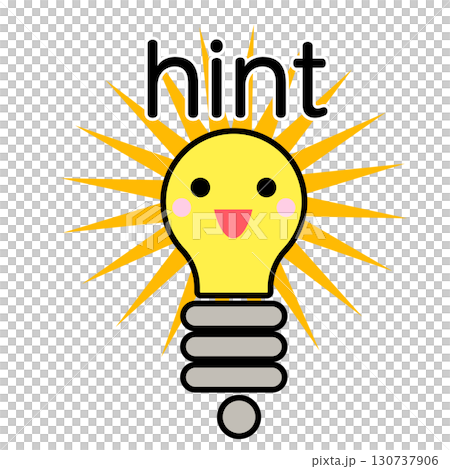 Hints light up the bulb Hints light up the bulb 130737906