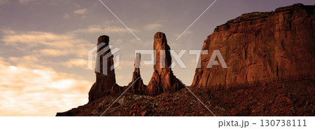 Early Morning Monument Valley Arizona USA Navajo Nation Early Morning Monument Valley Arizona USA Navajo Nation 130738111