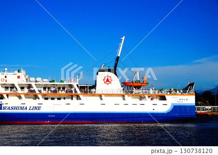 フェリーニューあわしま　岩船港　新潟県　日本海 130738120