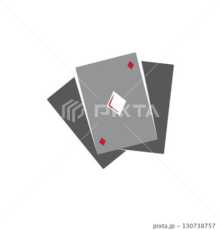 Playing card icon vector illustration 130738757