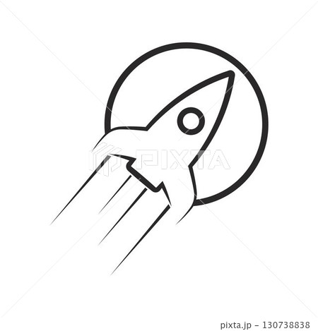 rocket logo icon vector template rocket logo icon vector template 130738838